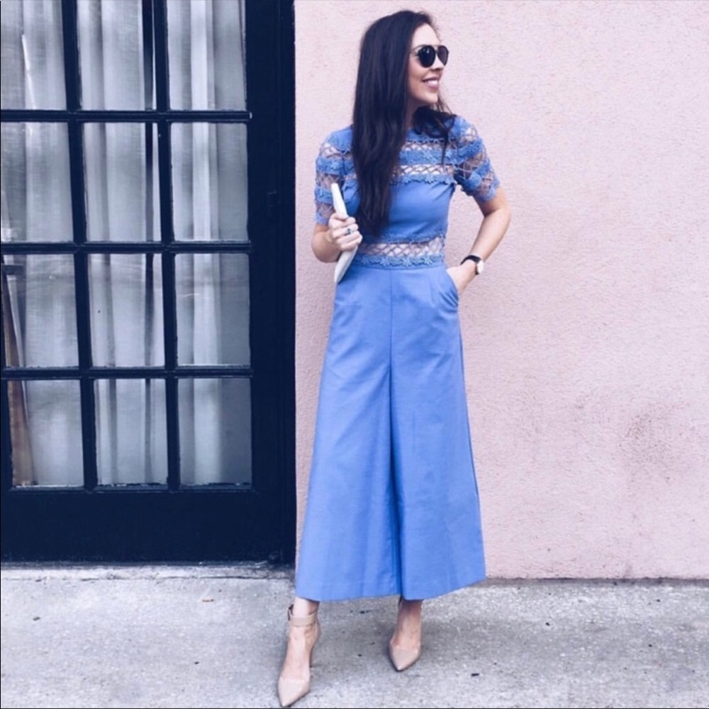 Asos jumpsuit. Size 2. Blue color.